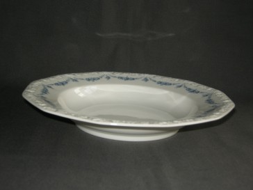 Rosenthal Maria Rosenkante Blau soepbord