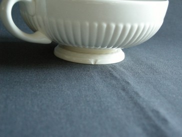 Wedgwood Conway soepkop & schotel met beschadiging