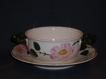 Villeroy & Boch Wild Rose soepkop & schotel