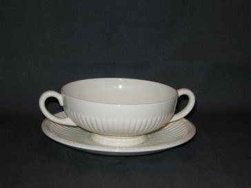 Wedgwood Conway soepkop & schotel