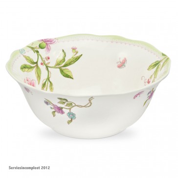 PORTMEIRION Porcelain Garden (salade) schaal doorsnee 28 cm