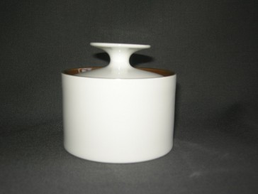 Thomas Medaillon bruin - goudkleurige decorrand suikerpot