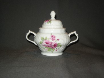 Rosenthal Sanssouci spierwit rose pioenroos suikerpot