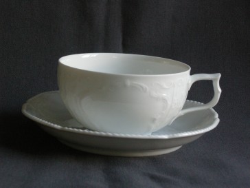 Rosenthal Sanssouci WeiS theekop & schotel