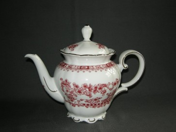Seltmann & Weiden Theresia rood theepot