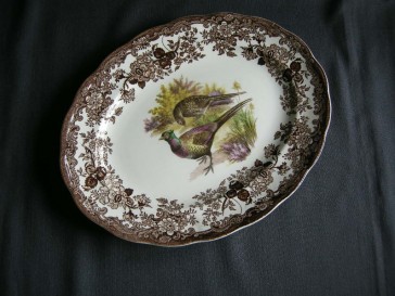 Palissy Game Series vleesschaal 30,5 x 24 cm.