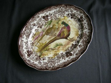 Palissy Game Series vleesschaal 35,5 x 27,5 cm.