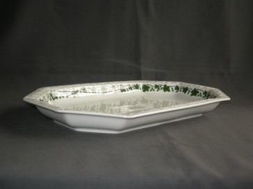 Rosenthal Maria Stachelbeere / Grandeur vleesschaal 38 cm., met beschadiging