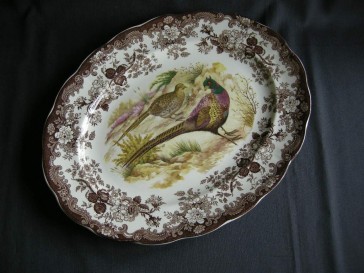 Palissy Game Series vleesschaal 41 x 32 cm.