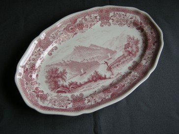 Villeroy & Boch Burgenland rood vleesschaal
