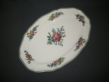 Villeroy & Boch Alt Strassburg nieuw stempel vleesschaal 30 x 20 cm.