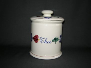 Boch Boerenbont voorraadpot thee