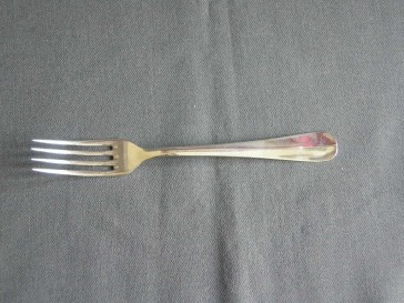 Gero verzilverd model 10 Hollands Glad vork 17,2 cm.