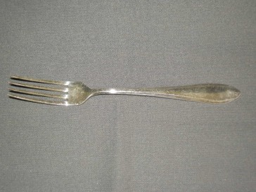 Gero verzilverd model 618 puntfilet vork 20,5 cm.