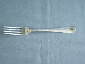 Keltum P1 Hollands Glad verzilverd vork 20 cm.