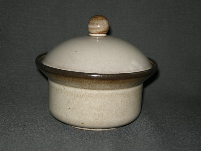puzzel maagd Groene achtergrond Servies Huizen Amsterdam grijs boterpot met deksel - Amsterdam grijs -  Huizen - Gebruikt servies - Servies Servies