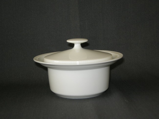 Overname specificatie propeller Servies Arzberg Cannelee wit boterpot ZONDER deksel Servies