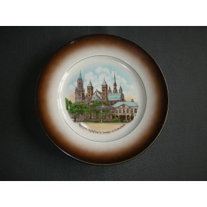 Societe Ceramique decor 1675 met bruine rand 001. Maastricht