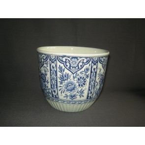 Petrus Regout Delfts 001. bloempot M18