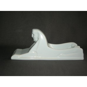 Petrus Regout / Royal Sphinx pastel diverse 001. asbak, lichtblauw