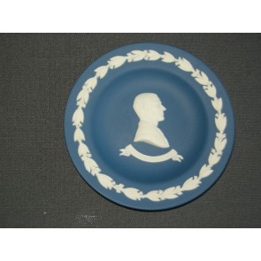 Wedgwood Jasperware Royal Blue bordje H.R.H. Duke of Edinburgh