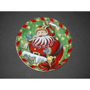 diverse Kerst 001 b. bord, doorsnee 20,5 cm.