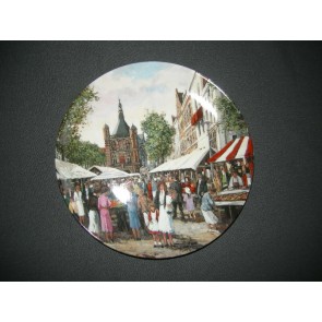 MOSA wandborden De marktpleinen van Holland 002. De Deventer Brink