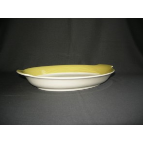 Petrus Regout / Royal Sphinx fel geel 002. broodschaal