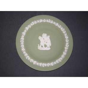 Wedgwood Jasperware groen 003. bord