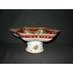 Villeroy & Boch Kerst 003. presenteerschaal op voet