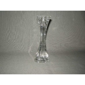 Gebruikt glas - kristal kandelaars + theelichthouders 004. Villeroy & Boch, hoogte 16 cm.