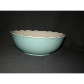 Boch / Villeroy & Boch pastel blauw 004. schaal met schulprand