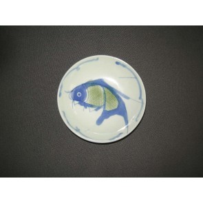 Chinees met decor Koikarper 007. doorsnee 14,3 cm.