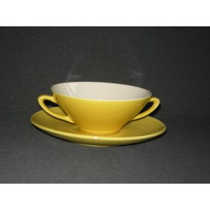 Villeroy & Boch fel geel 011. soepkop & schotel