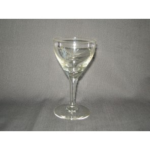 gebruikt glas / kristal glazen 012 a. 4 glaasjes O7 cm.