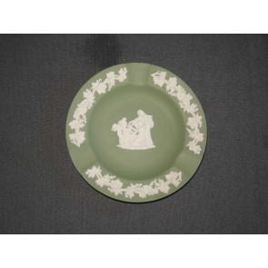 Wedgwood Jasperware groen 017. asbakje