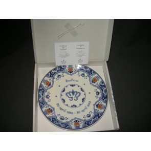 Koninklijk Huis 019. Royal Delft Porceleyne Fles aftreden Beatrix