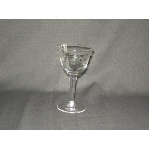 gebruikt glas / kristal glazen 019. 8 glaasjes