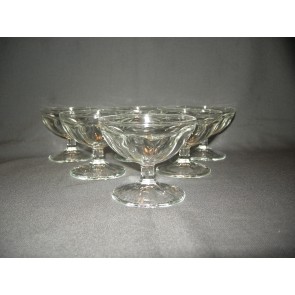 gebruikt glas / kristal glazen 023 a. 6 coupes