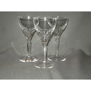 gebruikt glas / kristal glazen 025 c. 3 glazen