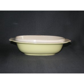 Petrus Regout pastel geel 030. onderkant botervloot