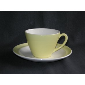 Royal Sphinx pastel geel 043. kop & schotel