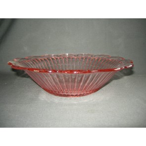 Gebruikt glas - kristal rose 089. schulpschaal