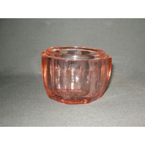 Gebruikt glas - kristal rose 104. potje