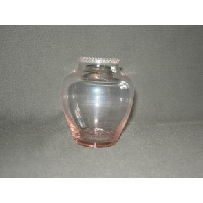 Gebruikt glas - kristal rose 108. vaasje