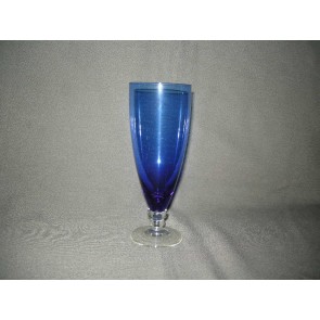 carnavalsglas, doorsnee 6,8 cm., donkerblauw