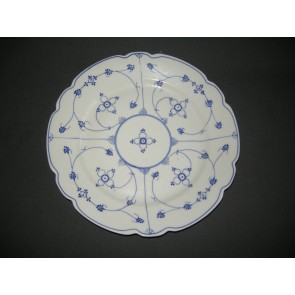 Diverse Blau Saks 027. dinerbord met schulprand