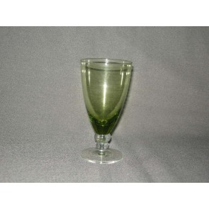 carnavalsglas, doorsnee 6 cm., lichtgroen