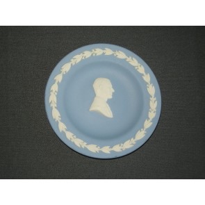 Wedgwood Jasperware blauw 035. bordje O11,1 cm. Duke of Edinburgh
