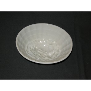 diverse puddingvormen 004. Sphinx parafeu fruit 17 x 14 x 7 cm.